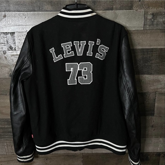SOLD Levi's Lettermen Varsity Jacket XL - Picture 2 of 4